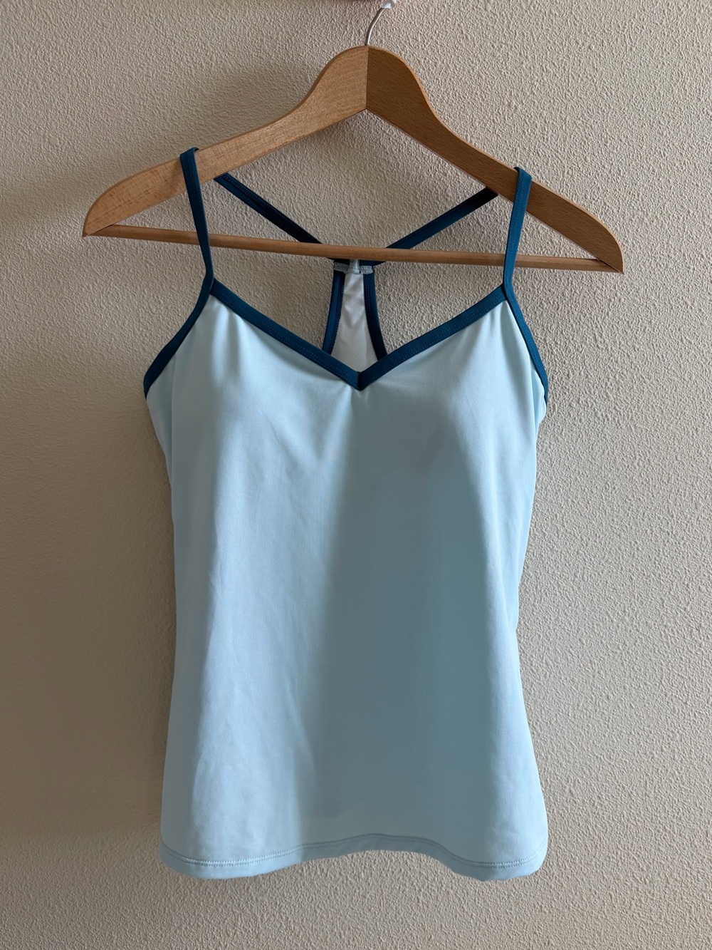 Carve Designs Womens Small Light Blue Tankini UPF 50 Sun Protection Active Top